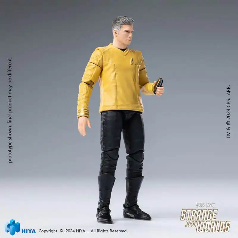 Star Trek Strange New Worlds Exquisite Mini Series  Action Figure 1/18 Pike 11 cm termékfotó