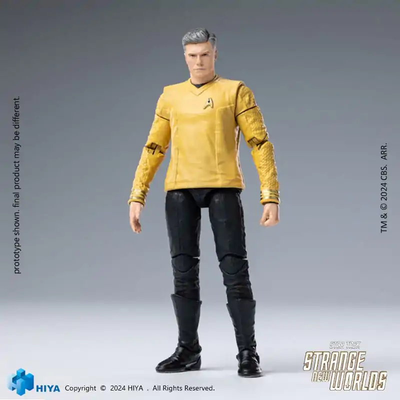 Star Trek Strange New Worlds Exquisite Mini Series  Action Figure 1/18 Pike 11 cm termékfotó