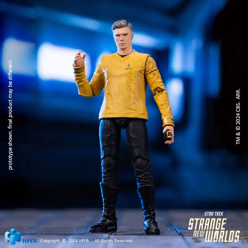 Star Trek Strange New Worlds Exquisite Mini Series  Action Figure 1/18 Pike 11 cm termékfotó