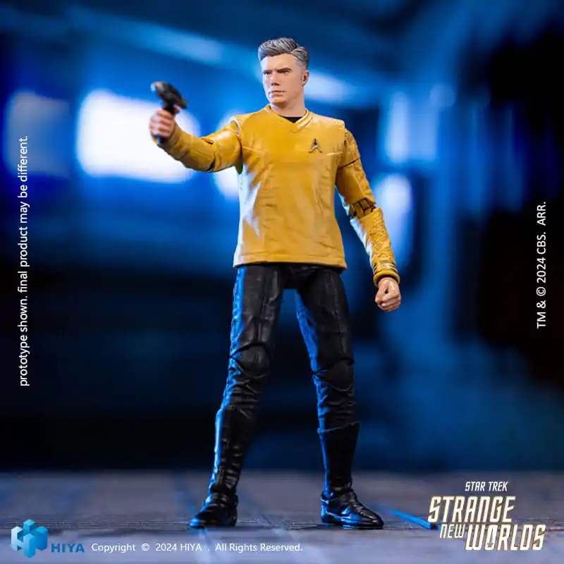 Star Trek Strange New Worlds Exquisite Mini Series  Action Figure 1/18 Pike 11 cm termékfotó