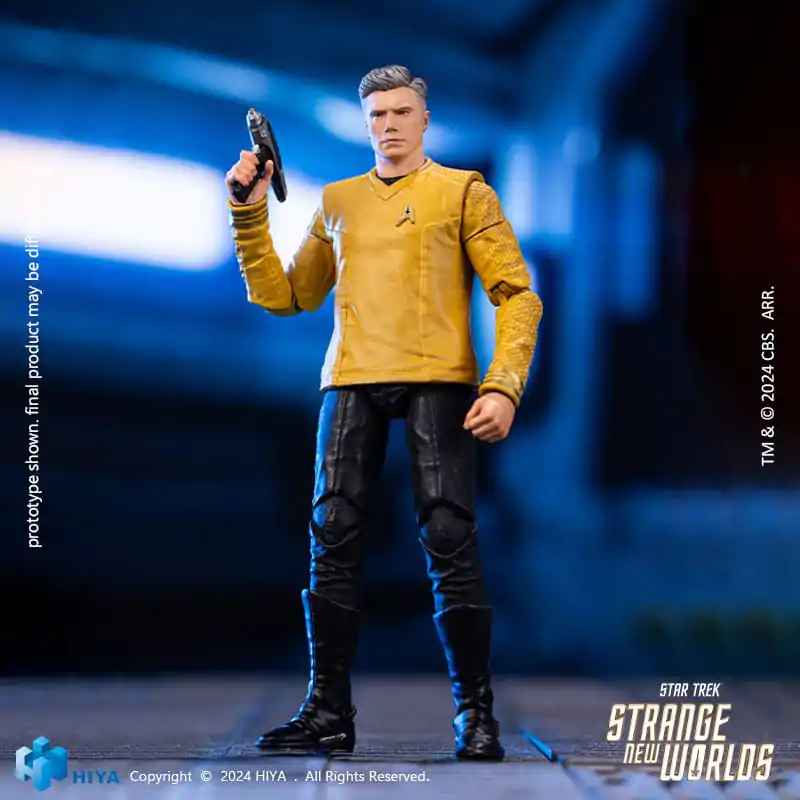 Star Trek Strange New Worlds Exquisite Mini Series  Action Figure 1/18 Pike 11 cm termékfotó