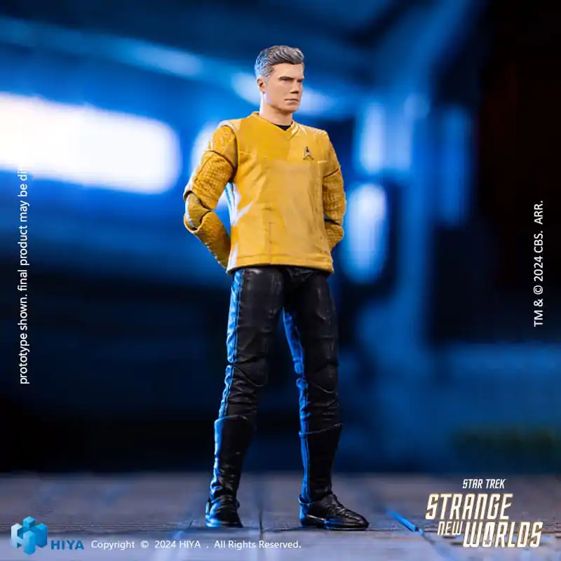 Star Trek Strange New Worlds Exquisite Mini Series  Action Figure 1/18 Pike 11 cm termékfotó