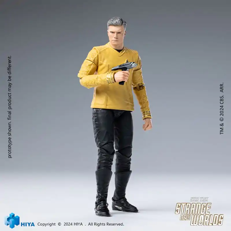 Star Trek Strange New Worlds Exquisite Mini Series  Action Figure 1/18 Pike 11 cm termékfotó