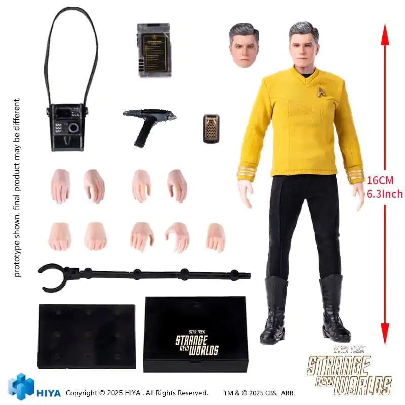 Star Trek Strange New Worlds Exquisite Super Series Action figure 1/12 Pike 16 cm product photo
