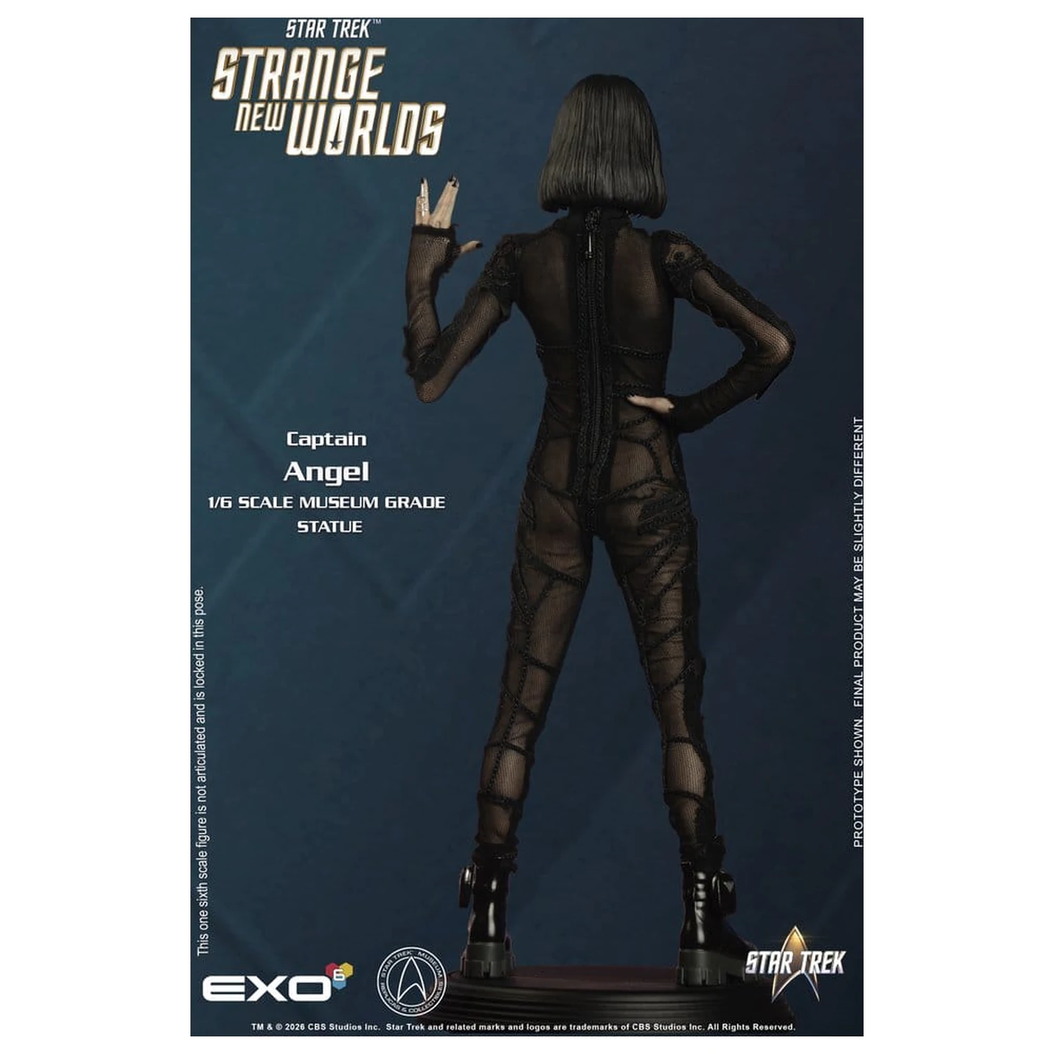 Star Trek: Strange New Worlds Mixed Media Figure 1/6 Captain Angel 28 cm product photo