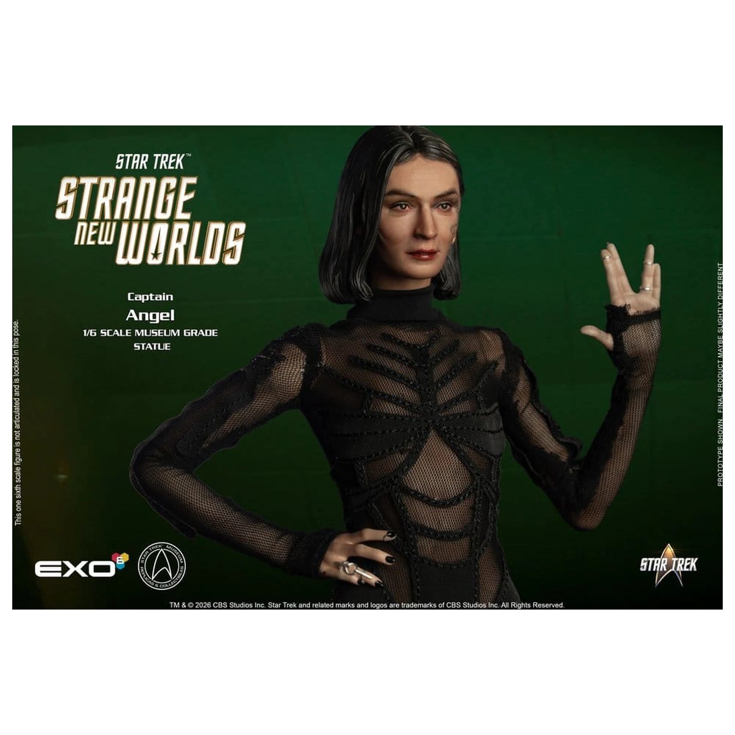 Star Trek: Strange New Worlds Mixed Media Figure 1/6 Captain Angel 28 cm product photo