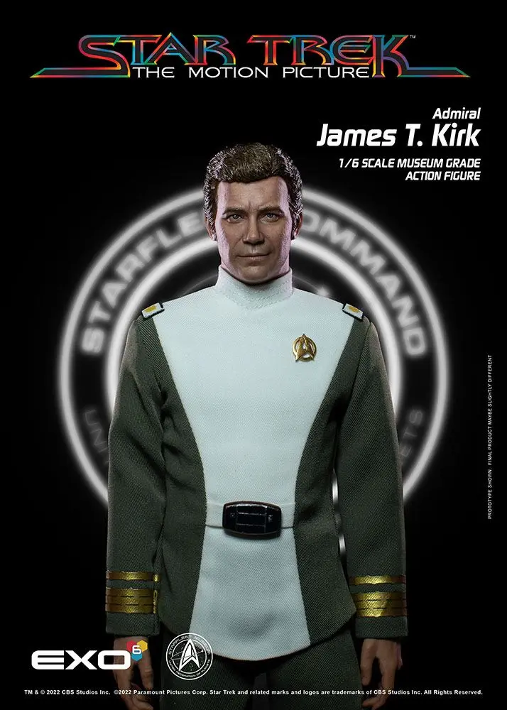 Star Trek: The Motion Picture Action Figure 1/6 Admiral James T. Kirk 30 cm product photo
