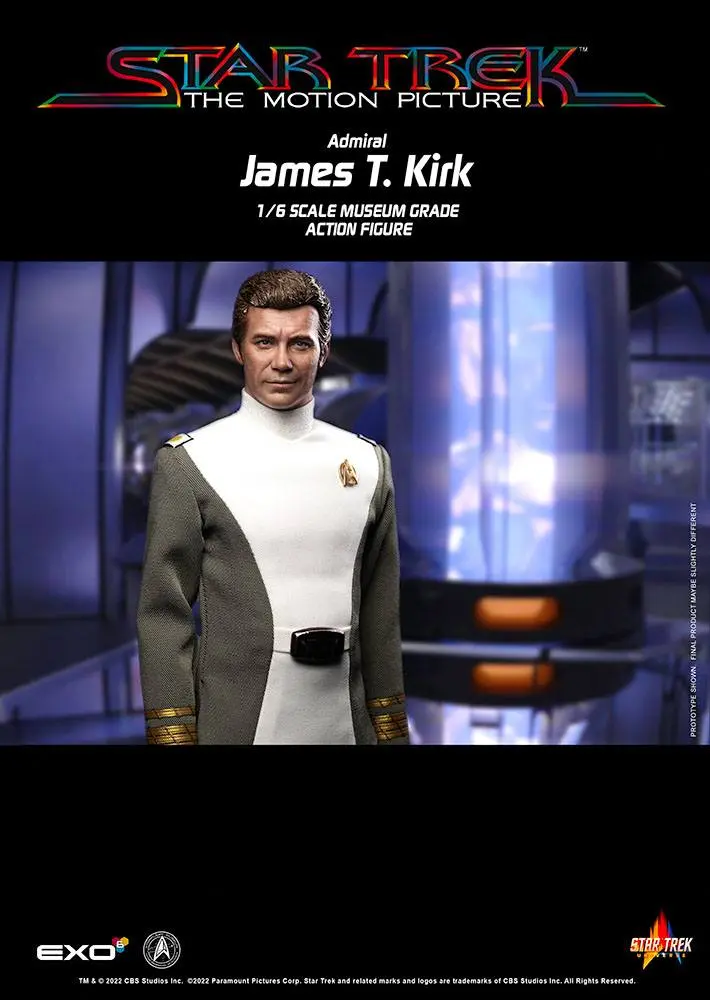 Star Trek: The Motion Picture Action Figure 1/6 Admiral James T. Kirk 30 cm product photo