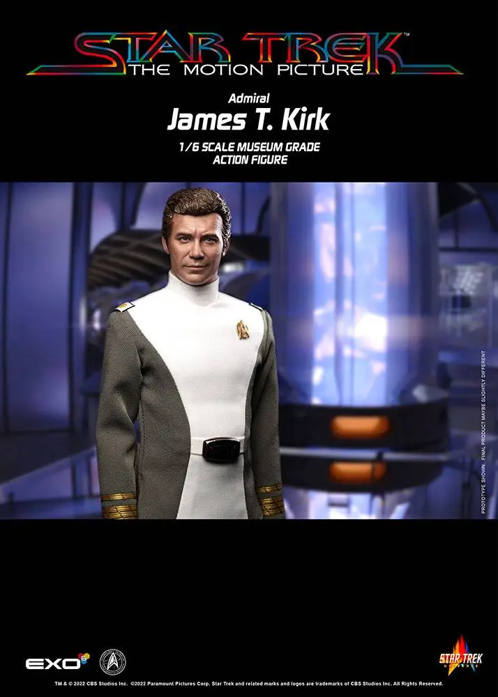 Star Trek: The Motion Picture Action Figure 1/6 Admiral James T. Kirk 30 cm product photo
