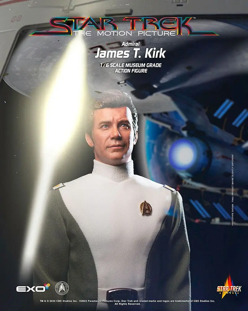 Star Trek: The Motion Picture Action Figure 1/6 Admiral James T. Kirk 30 cm product photo