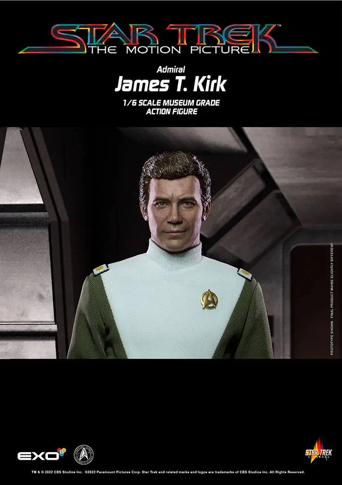 Star Trek: The Motion Picture Action Figure 1/6 Admiral James T. Kirk 30 cm product photo