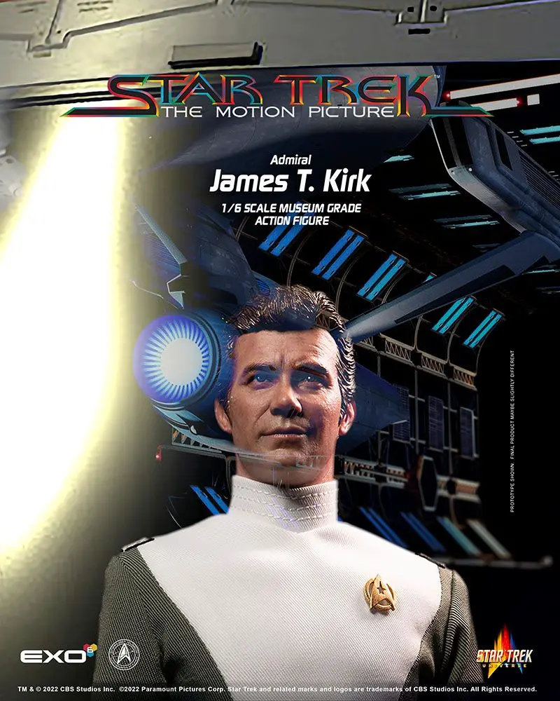 Star Trek: The Motion Picture Action Figure 1/6 Admiral James T. Kirk 30 cm product photo