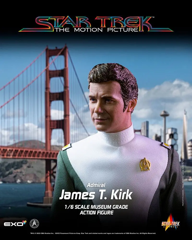 Star Trek: The Motion Picture Action Figure 1/6 Admiral James T. Kirk 30 cm product photo