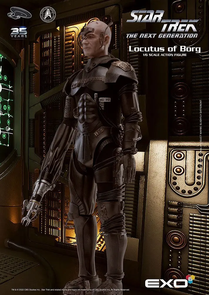 Star Trek: The Next Generation Action Figure 1/6 Locutus of Borg 30 cm product photo
