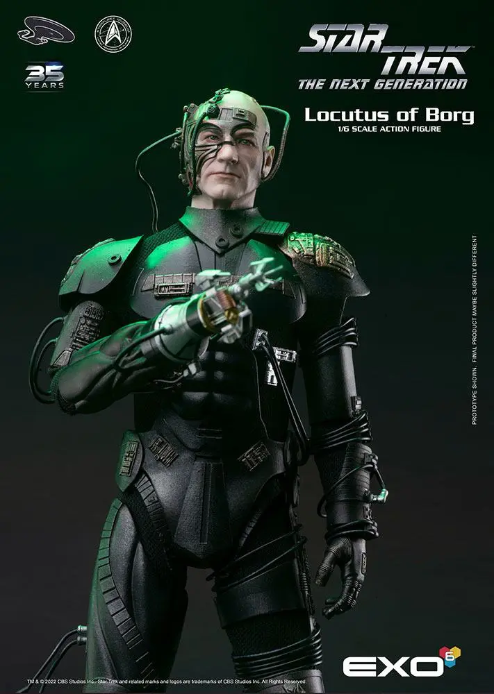 Star Trek: The Next Generation Action Figure 1/6 Locutus of Borg 30 cm product photo