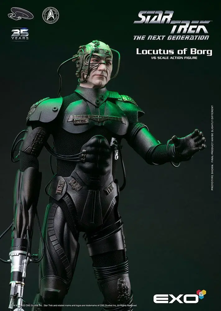 Star Trek: The Next Generation Action Figure 1/6 Locutus of Borg 30 cm product photo