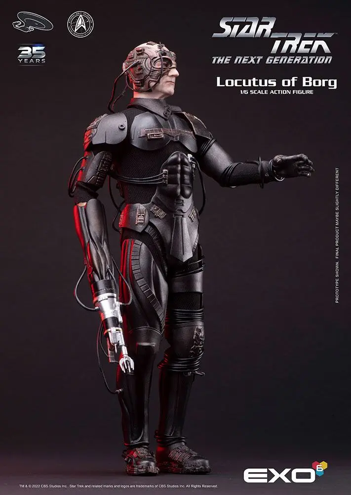 Star Trek: The Next Generation Action Figure 1/6 Locutus of Borg 30 cm product photo