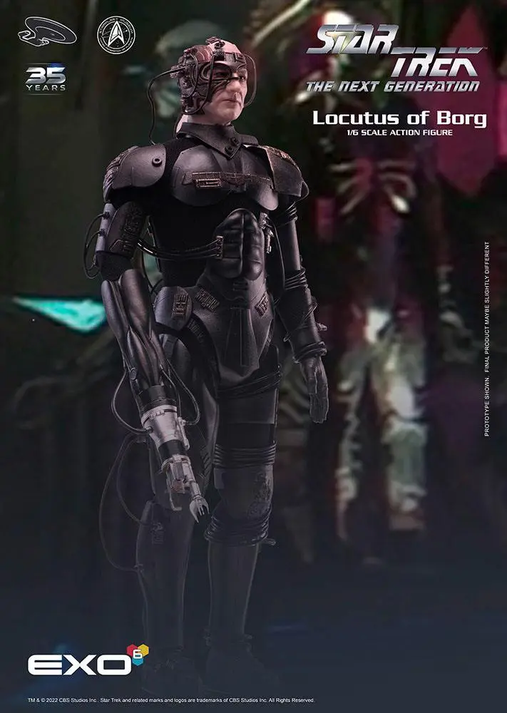 Star Trek: The Next Generation Action Figure 1/6 Locutus of Borg 30 cm product photo
