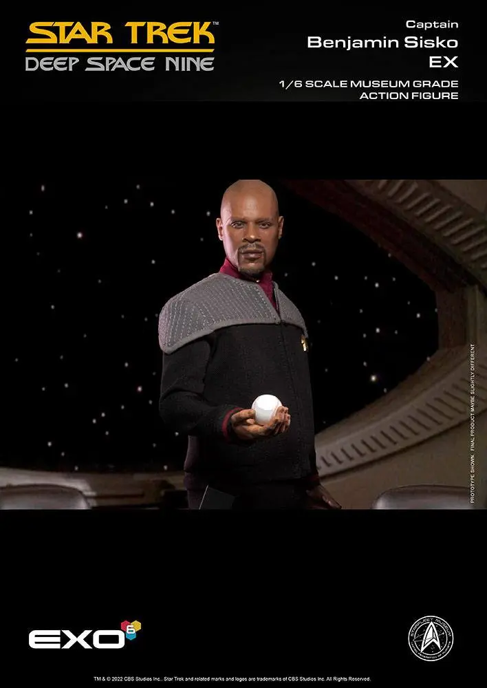 Star Trek: The Next Generation Action Figure 1/6 Captain Benjamin Sisko (Essentials Version) 30 cm product photo
