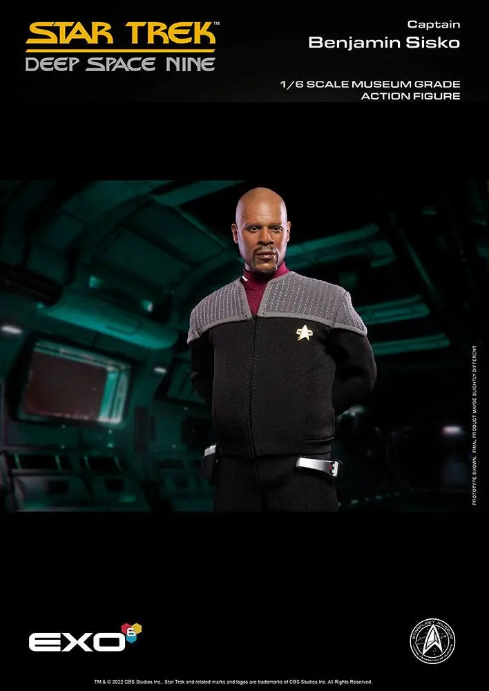 Star Trek: The Next Generation Action Figure 1/6 Captain Benjamin Sisko (Standard Version) 30 cm product photo