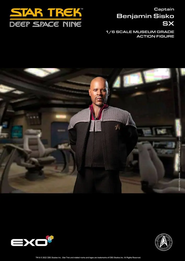 Star Trek: The Next Generation Action Figure 1/6 Captain Benjamin Sisko (Standard Version) 30 cm product photo