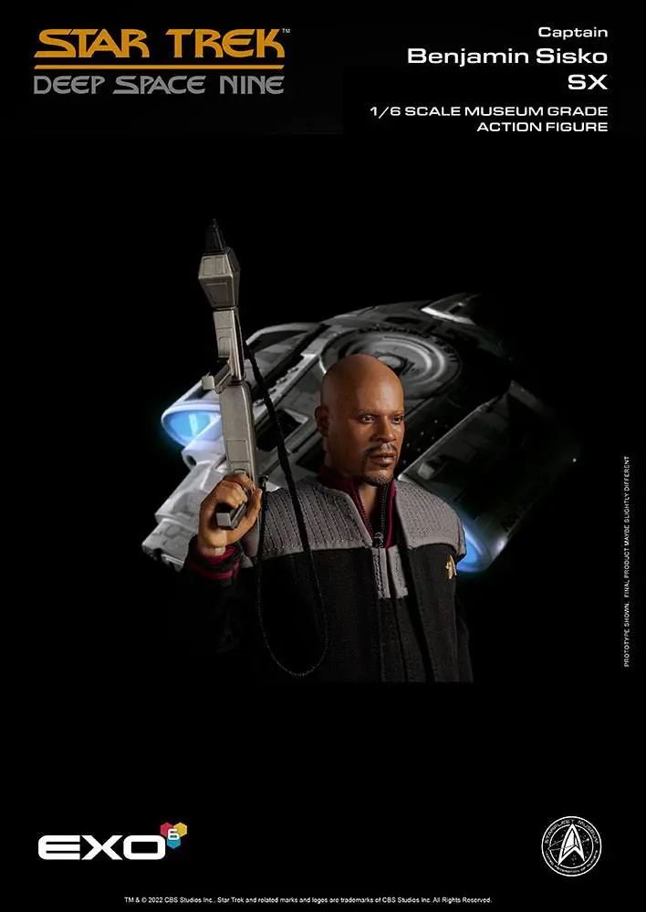 Star Trek: The Next Generation Action Figure 1/6 Captain Benjamin Sisko (Standard Version) 30 cm product photo