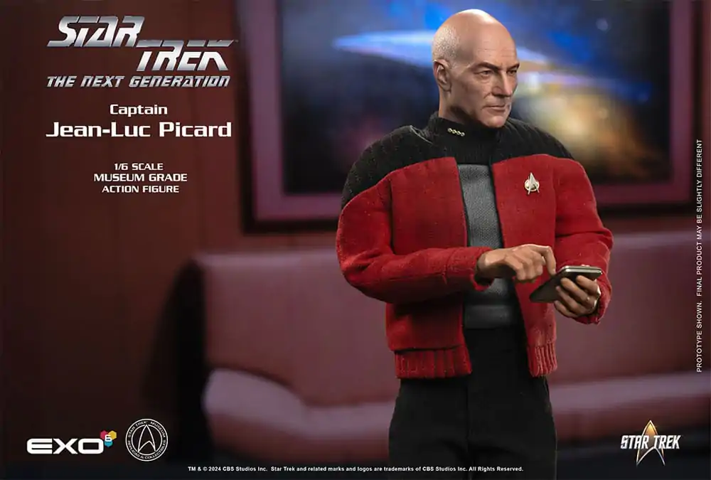 Star Trek: The Next Generation Action Figure 1/6 Captain Jean-Luc Picard 30 cm termékfotó