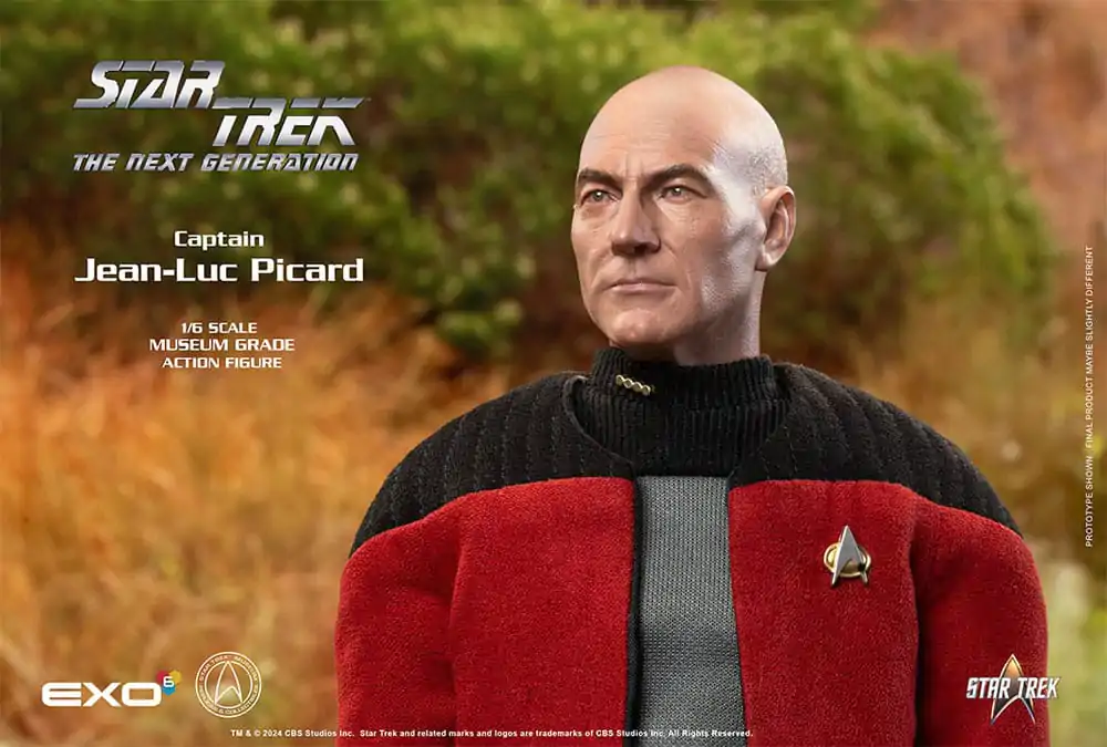 Star Trek: The Next Generation Action Figure 1/6 Captain Jean-Luc Picard 30 cm termékfotó