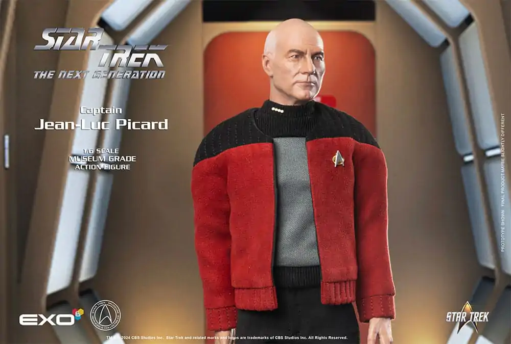 Star Trek: The Next Generation Action Figure 1/6 Captain Jean-Luc Picard 30 cm termékfotó