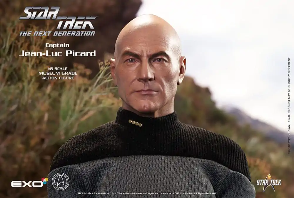 Star Trek: The Next Generation Action Figure 1/6 Captain Jean-Luc Picard 30 cm termékfotó