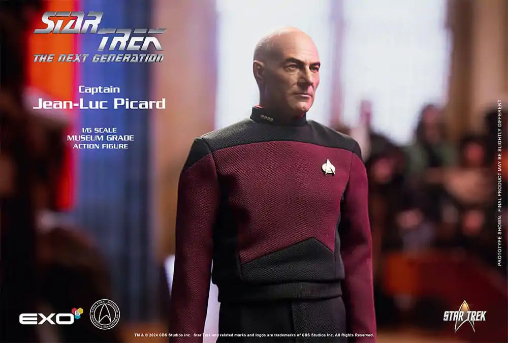 Star Trek: The Next Generation Action Figure 1/6 Captain Jean-Luc Picard 30 cm termékfotó