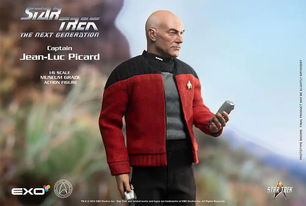 Star Trek: The Next Generation Action Figure 1/6 Captain Jean-Luc Picard 30 cm termékfotó