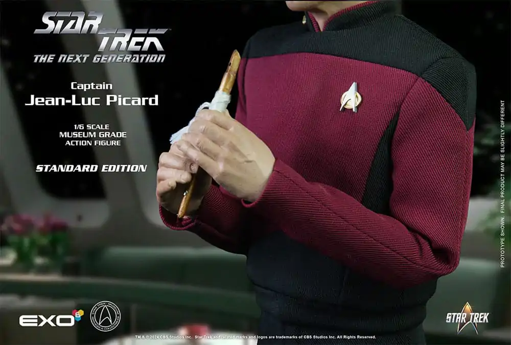 Star Trek: The Next Generation Action Figure 1/6 Captain Jean-Luc Picard 30 cm termékfotó