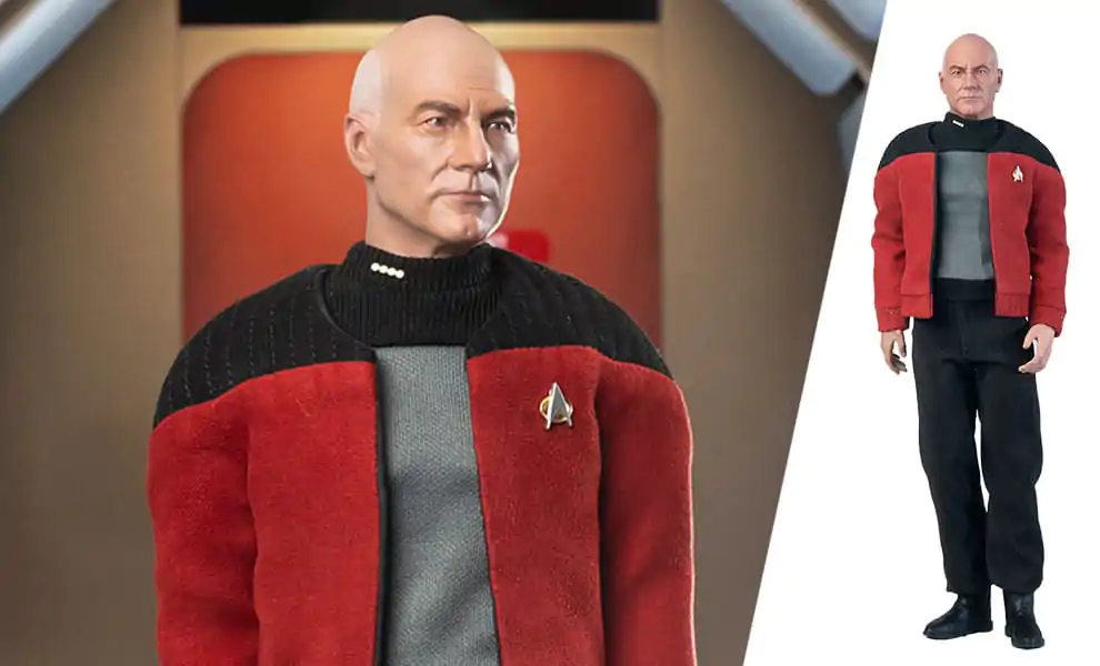 Star Trek: The Next Generation Action Figure 1/6 Captain Jean-Luc Picard 30 cm termékfotó