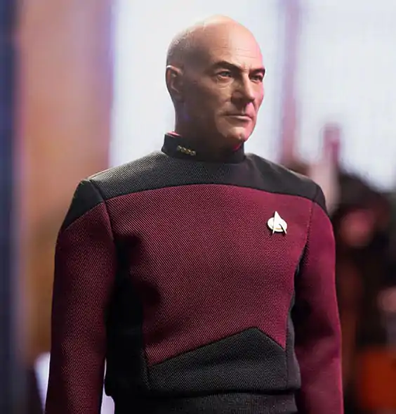 Star Trek: The Next Generation Action Figure 1/6 Captain Jean-Luc Picard (Essential Duty Uniform) 30 cm termékfotó