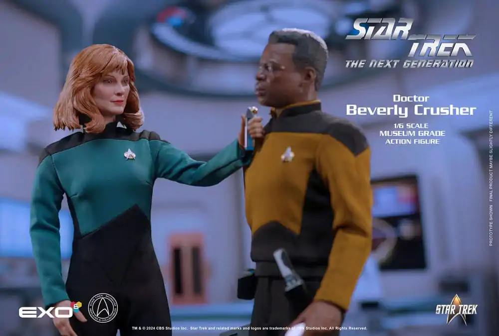 Star Trek: The Next Generation Action Figure 1/6 Dr. Beverly Crusher (Standard Edition) 27 cm product photo
