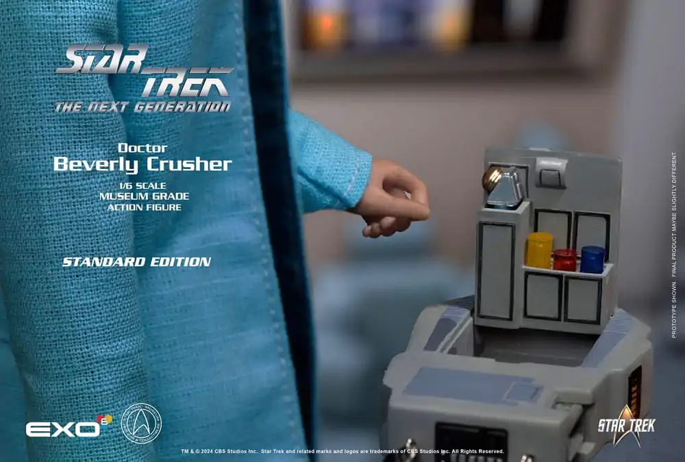 Star Trek: The Next Generation Action Figure 1/6 Dr. Beverly Crusher (Standard Edition) 27 cm product photo