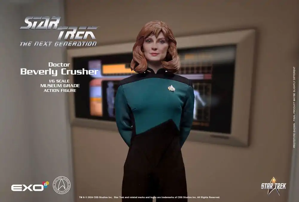 Star Trek: The Next Generation Action Figure 1/6 Dr. Beverly Crusher (Standard Edition) 27 cm product photo
