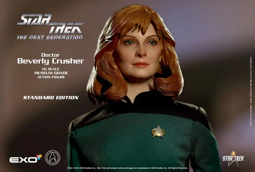 Star Trek: The Next Generation Action Figure 1/6 Dr. Beverly Crusher (Standard Edition) 27 cm product photo