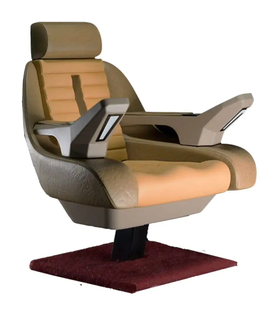 Star Trek: The Next Generation 1/6 Enterprise-D Captain's Chair 19 cm product photo