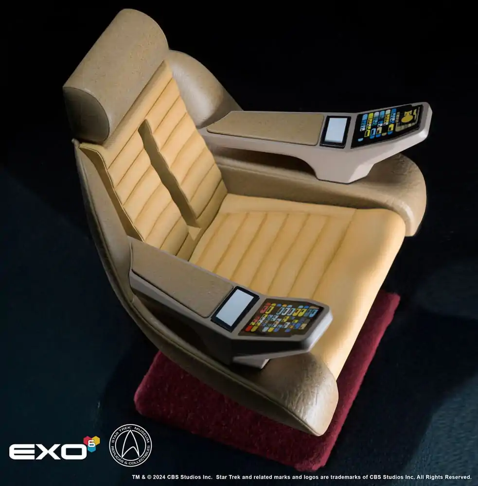 Star Trek: The Next Generation 1/6 Enterprise-D Captain's Chair 19 cm product photo