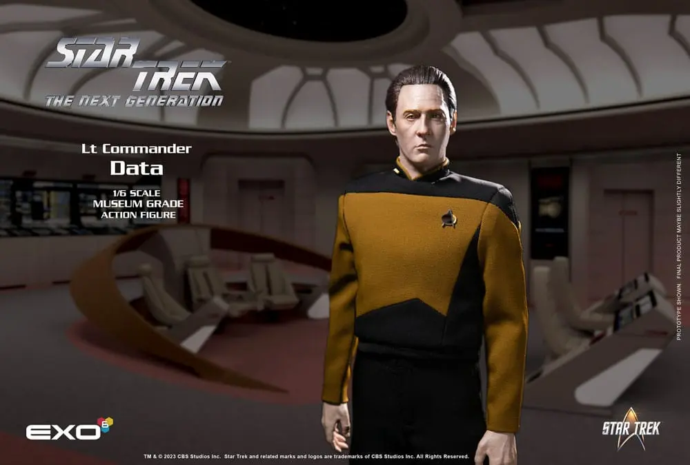 Star Trek: The Next Generation Action Figure 1/6 Lt. Commander Data (Standard Version) 30 cm product photo