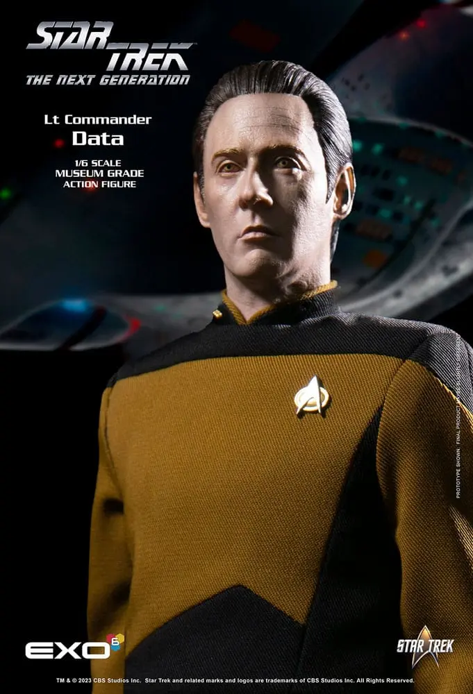 Star Trek: The Next Generation Action Figure 1/6 Lt. Commander Data (Standard Version) 30 cm product photo