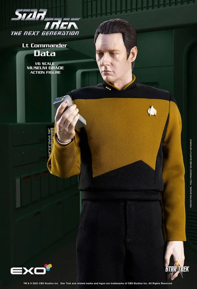 Star Trek: The Next Generation Action Figure 1/6 Lt. Commander Data (Standard Version) 30 cm product photo