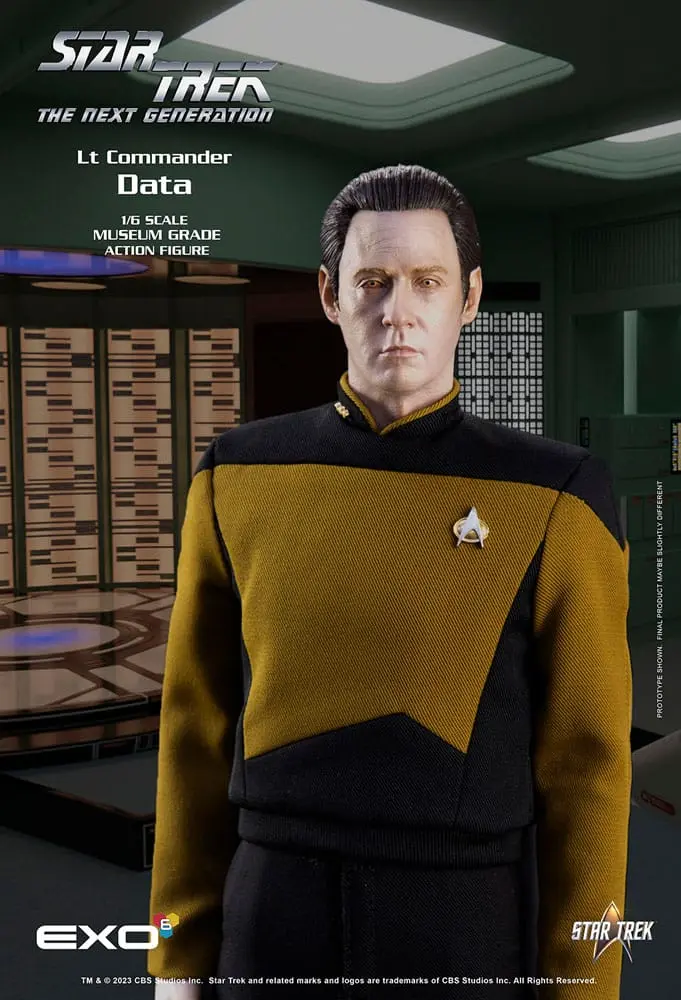 Star Trek: The Next Generation Action Figure 1/6 Lt. Commander Data (Standard Version) 30 cm product photo