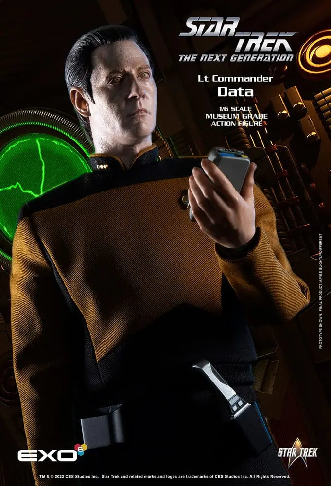 Star Trek: The Next Generation Action Figure 1/6 Lt. Commander Data (Standard Version) 30 cm product photo