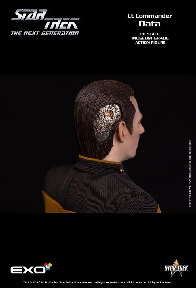 Star Trek: The Next Generation Action Figure 1/6 Lt. Commander Data (Standard Version) 30 cm product photo