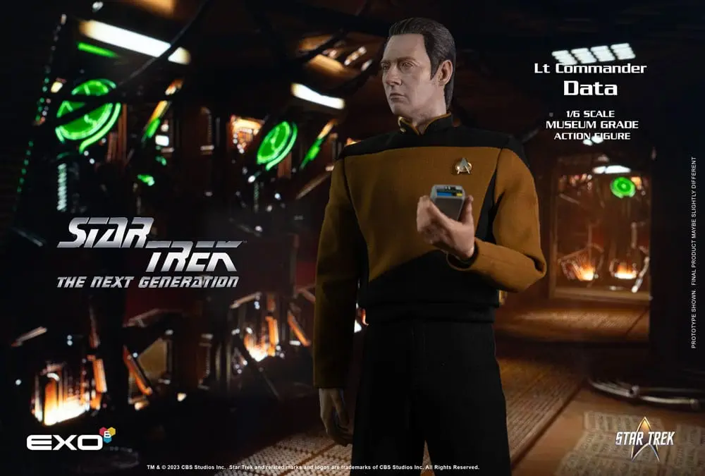 Star Trek: The Next Generation Action Figure 1/6 Lt. Commander Data (Standard Version) 30 cm product photo