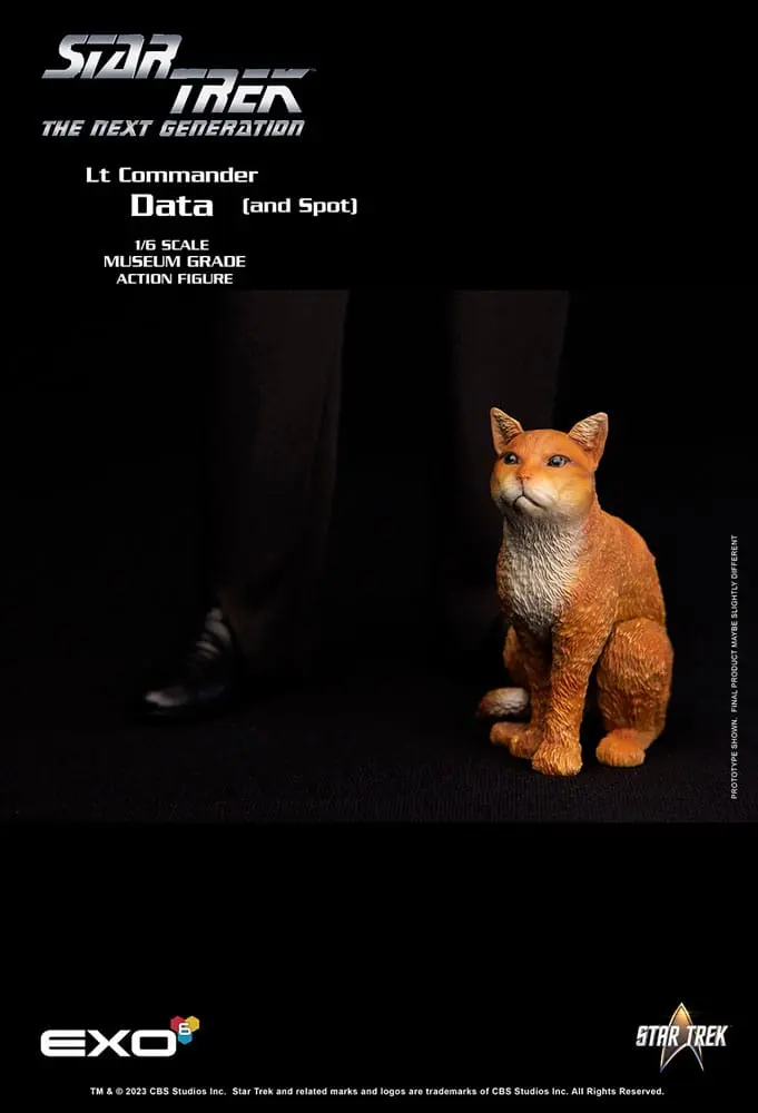 Star Trek: The Next Generation Action Figure 1/6 Lt. Commander Data (Standard Version) 30 cm product photo