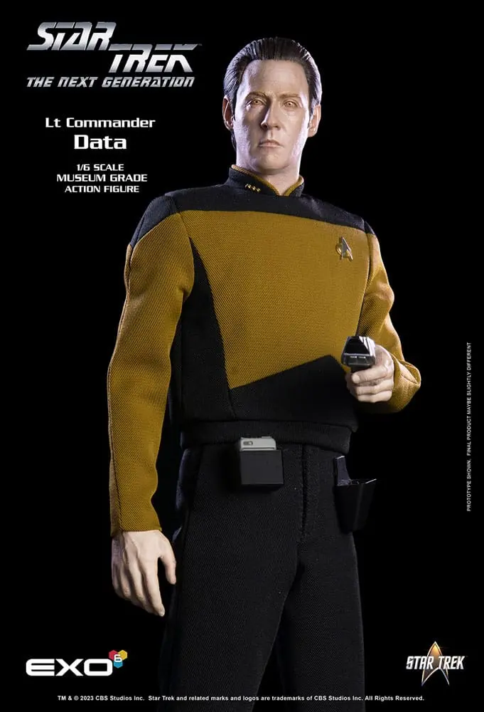 Star Trek: The Next Generation Action Figure 1/6 Lt. Commander Data (Standard Version) 30 cm product photo